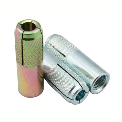 앵커의 탄소강 아연 도금 knurled 강하